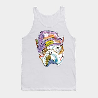 Watercolour Dog Tank Top